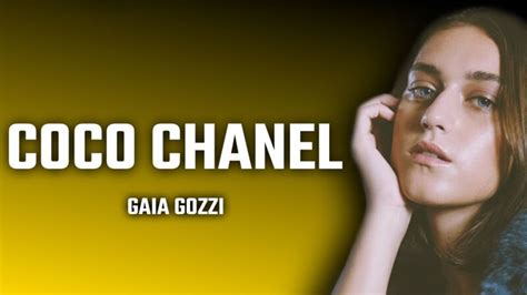 Coco Chanel Testo Gaia Gozzi 